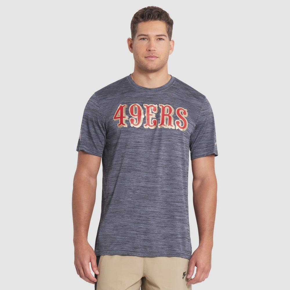 San Francisco 49ers 2025 Rivalries Collection Sideline Velocity Dri-FIT T-Shirt - Black | Nike online