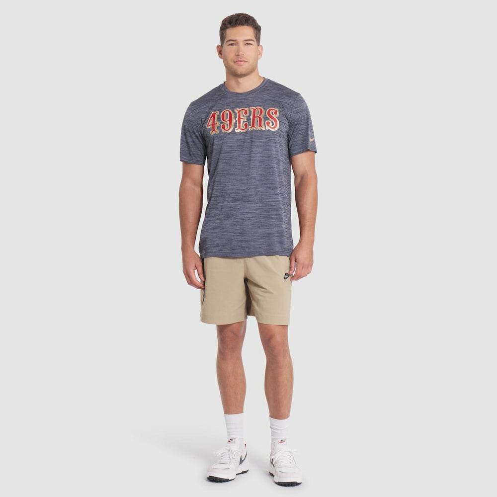 San Francisco 49ers 2025 Rivalries Collection Sideline Velocity Dri-FIT T-Shirt - Black | Nike online