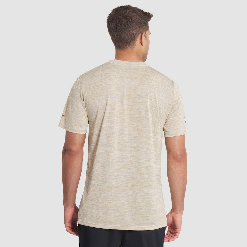 Arizona Cardinals 2025 Rivalries Collection Sideline Velocity Dri-FIT T-Shirt - Natural | Nike for sale