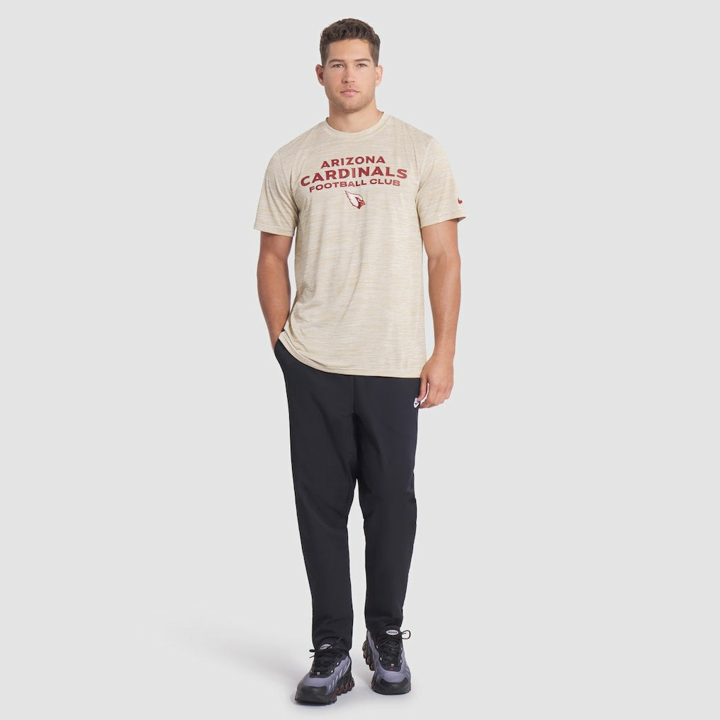 Arizona Cardinals 2025 Rivalries Collection Sideline Velocity Dri-FIT T-Shirt - Natural | Nike for sale