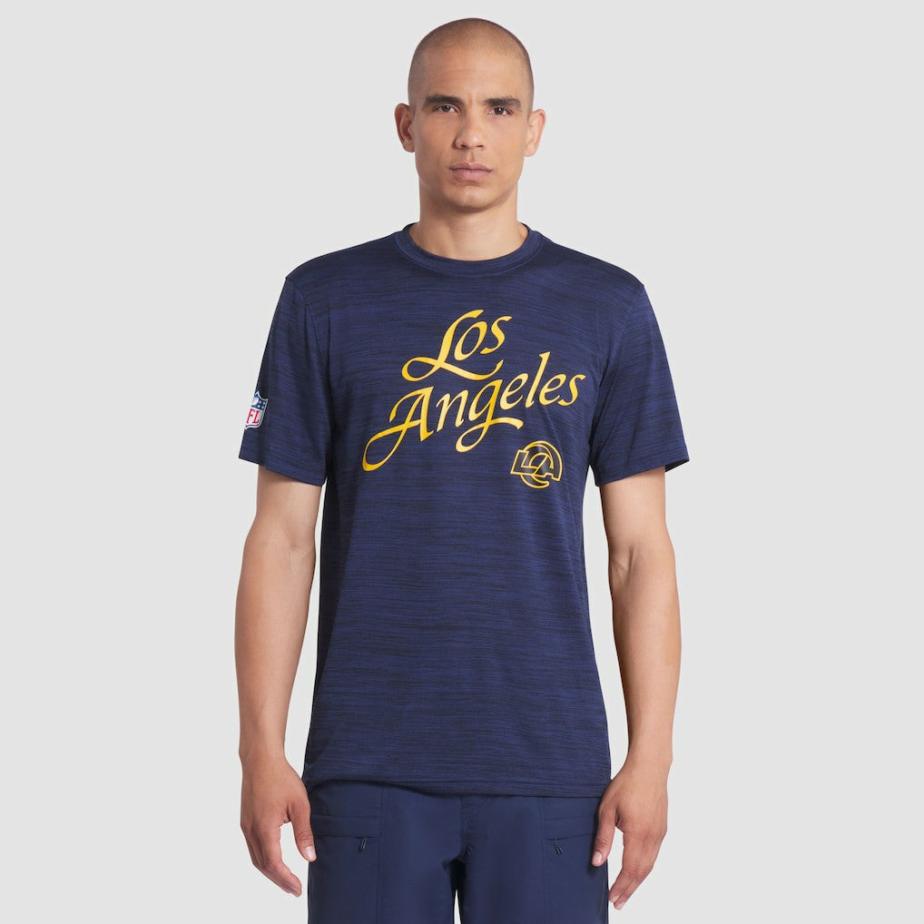 Los Angeles Rams 2025 Rivalries Collection Sideline Velocity Dri-FIT T-Shirt - Midnight Blue | Nike for sale