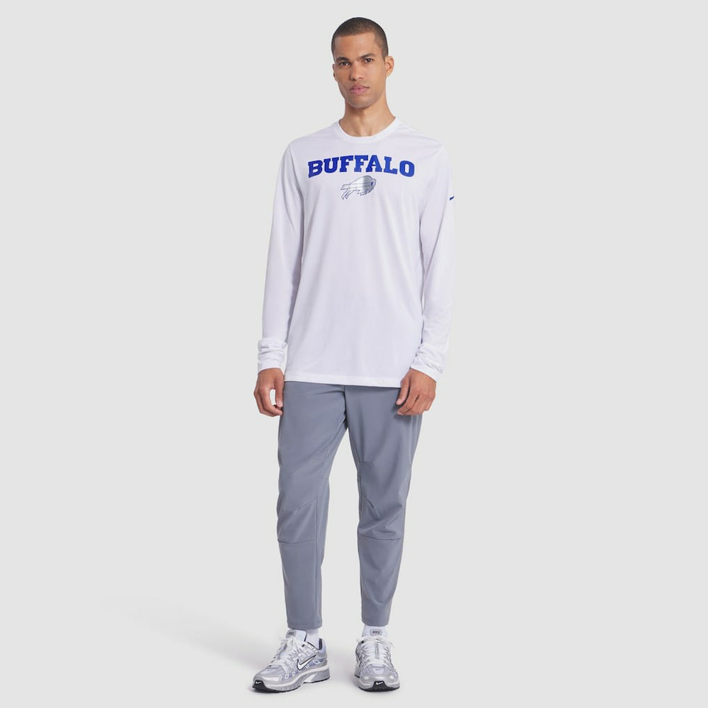 Buffalo Bills 2025 Rivalries Collection Sideline Legend Dri-FIT Long Sleeve T-Shirt - White | Nike on sale