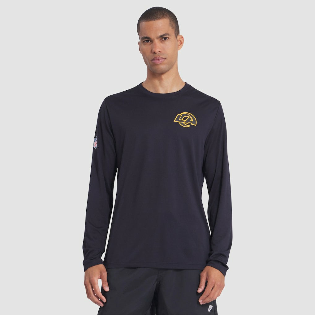 Los Angeles Rams 2025 Rivalries Collection Sideline Legend Dri-FIT Long Sleeve T-Shirt - Midnight Blue | Nike cheap