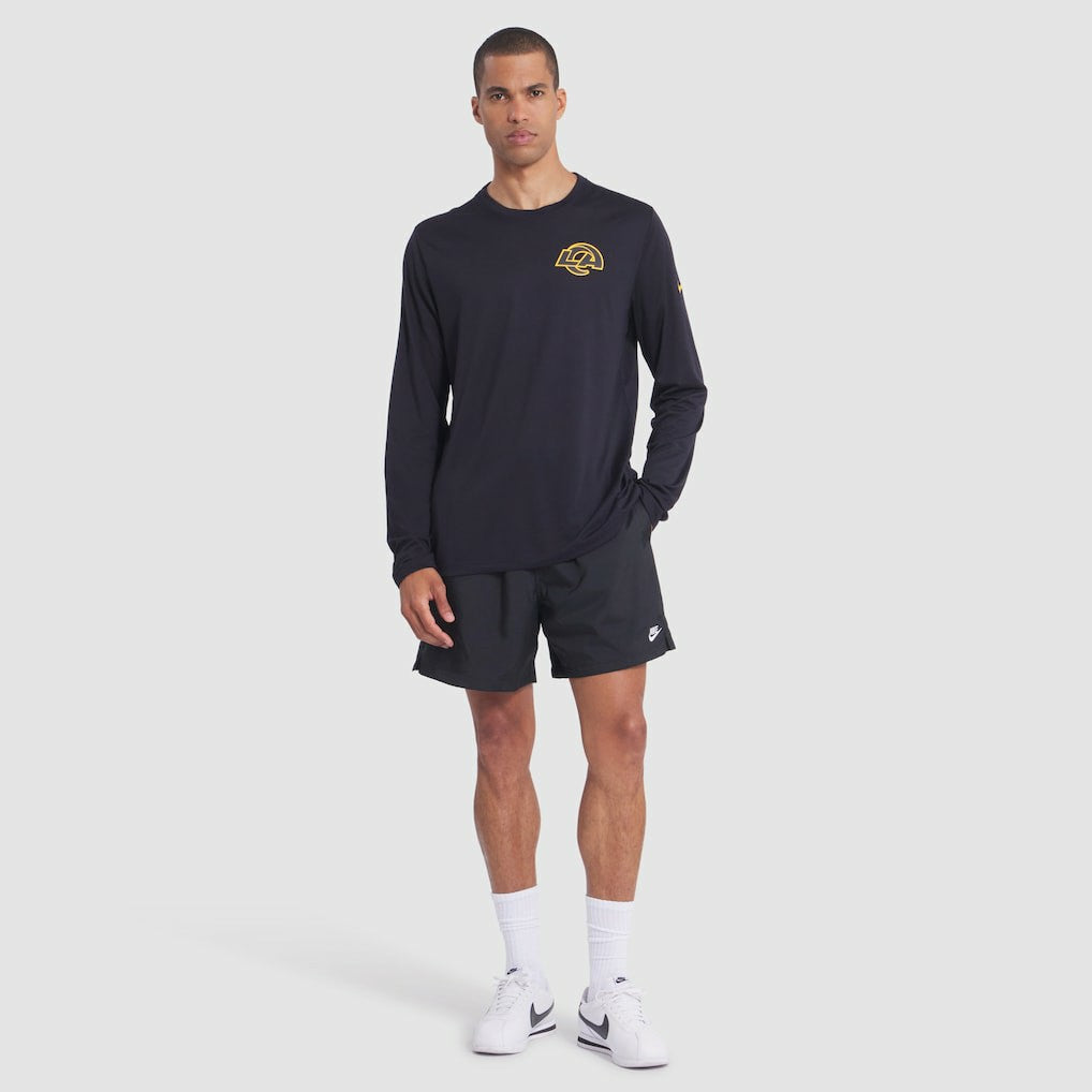Los Angeles Rams 2025 Rivalries Collection Sideline Legend Dri-FIT Long Sleeve T-Shirt - Midnight Blue | Nike cheap