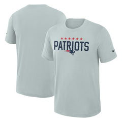 New England Patriots 2025 Rivalries Collection Slub Dri-FIT T-Shirt - Silver | Nike cheap