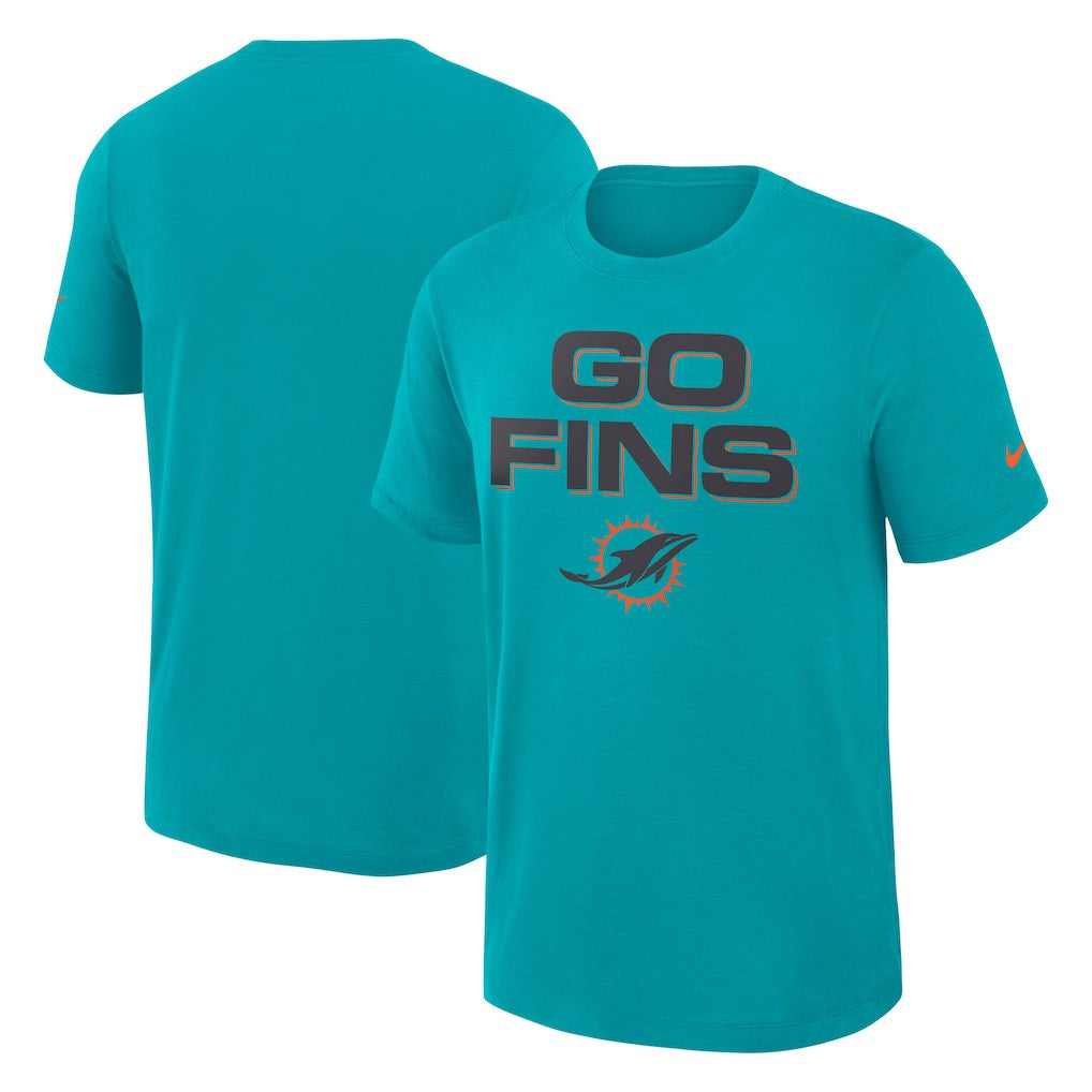 Miami Dolphins 2025 Rivalries Collection Slub Dri-FIT T-Shirt - Turbo Green | Nike for sale