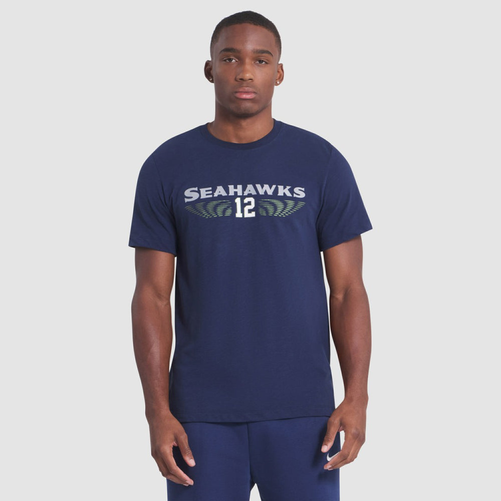 Seattle Seahawks 2025 Rivalries Collection Slub Dri-FIT T-Shirt - College Navy | Nike for sale