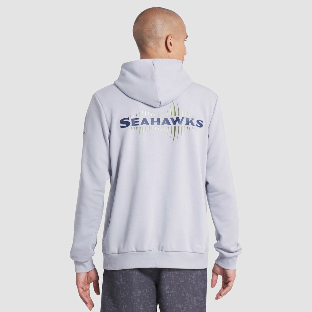 Seattle Seahawks 2025 Rivalries Collection Standard Issue Sideline Dri-FIT Hoodie - Wolf Gray | Nike outlet