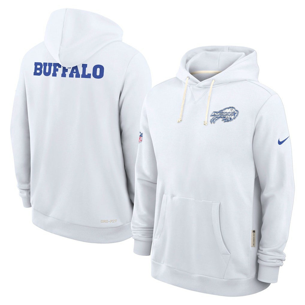 Buffalo Bills 2025 Rivalries Collection Standard Issue Sideline Dri-FIT Hoodie - White | Nike outlet
