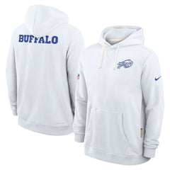 Buffalo Bills 2025 Rivalries Collection Standard Issue Sideline Dri-FIT Hoodie - White | Nike outlet