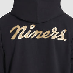 San Francisco 49ers 2025 Rivalries Collection Standard Issue Sideline Dri-FIT Hoodie - Black | Nike for sale