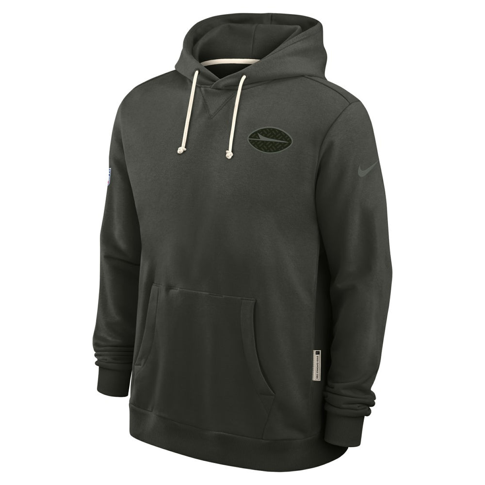 New York Jets 2025 Rivalries Collection Standard Issue Sideline Dri-FIT Hoodie - Gotham Green | Nike outlet