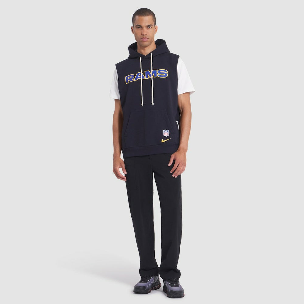 Los Angeles Rams 2025 Rivalries Collection Standard Issue Sideline Dri-FIT Sleeveless Hoodie - Midnight Blue | Nike online