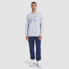 Buffalo Bills 2025 Rivalries Collection Sideline Dri-FIT Long Sleeve Hoodie T-Shirt - Silver | Nike sale