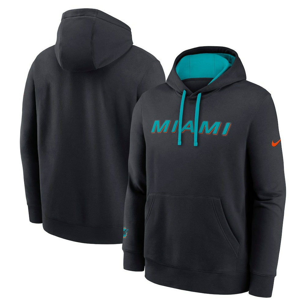 Miami Dolphins 2025 Rivalries Collection Club Hoodie - Pitch Blue | Nike on sale