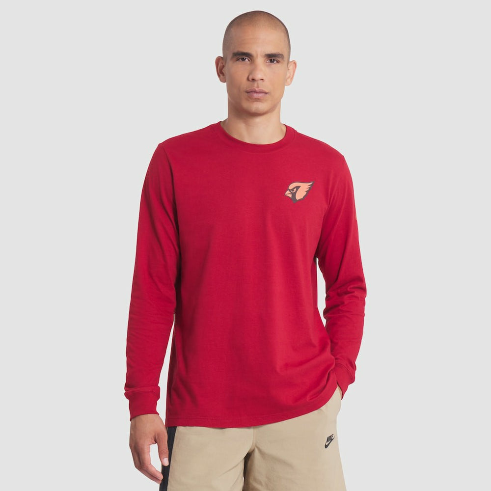 Arizona Cardinals 2025 Rivalries Collection Essential Long Sleeve T-Shirt - Red | Nike on sale