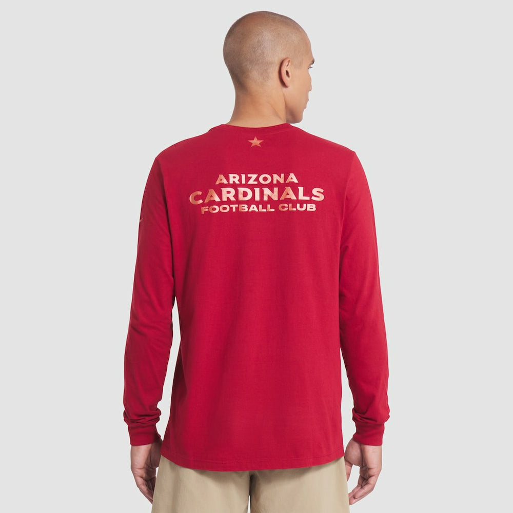 Arizona Cardinals 2025 Rivalries Collection Essential Long Sleeve T-Shirt - Red | Nike on sale