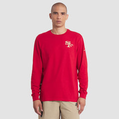San Francisco 49ers 2025 Rivalries Collection Essential Long Sleeve T-Shirt - Scarlet | Nike online