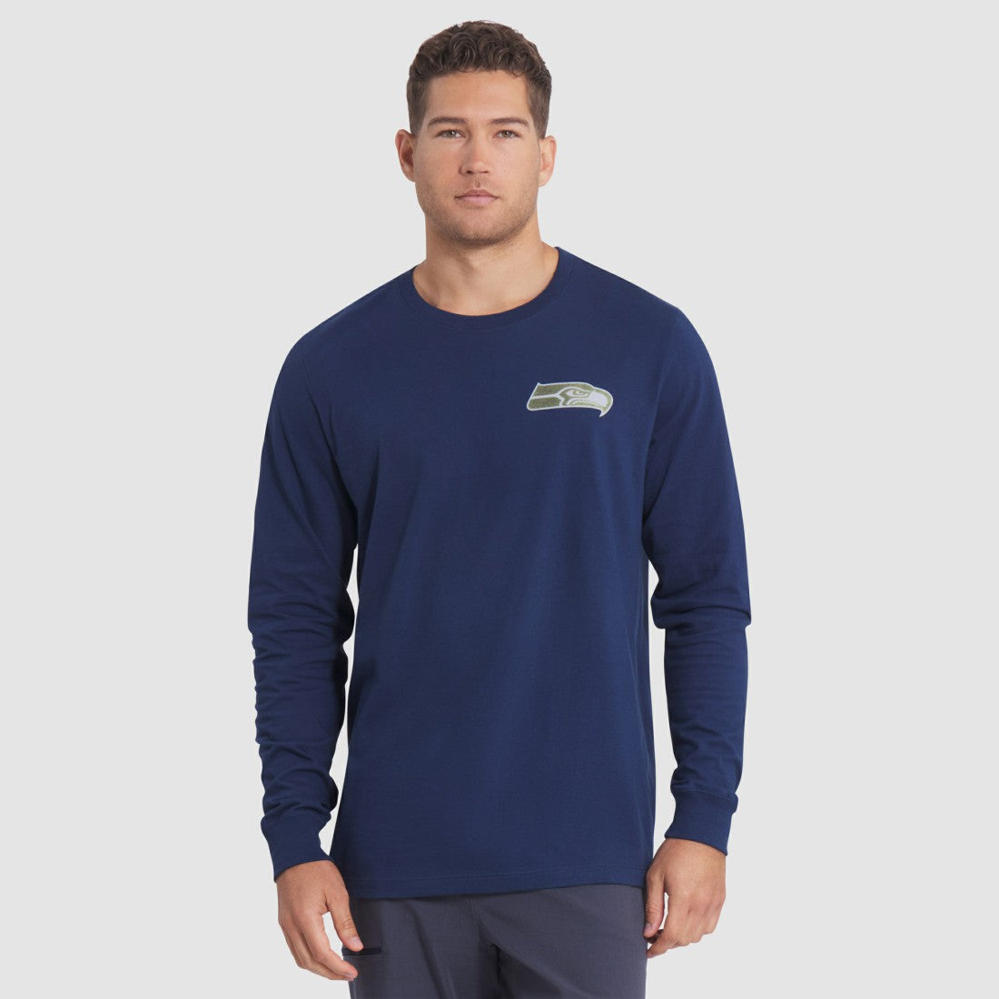 Seattle Seahawks 2025 Rivalries Collection Essential Long Sleeve T-Shirt - College Navy | Nike on sale