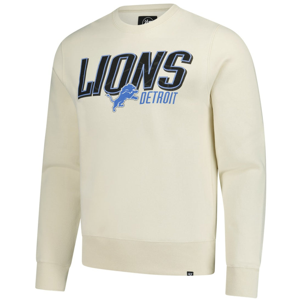 Detroit Lions '47 Locked In Headline Pullover Sweatshirt - Cream for sale