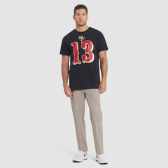 Brock Purdy San Francisco 49ers 2025 Rivalries Collection Player Name & Number T-Shirt - Black | Nike on sale
