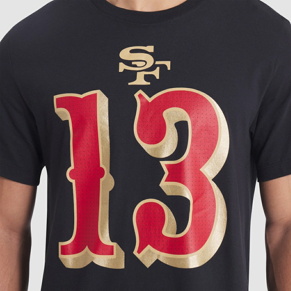 Brock Purdy San Francisco 49ers 2025 Rivalries Collection Player Name & Number T-Shirt - Black | Nike on sale