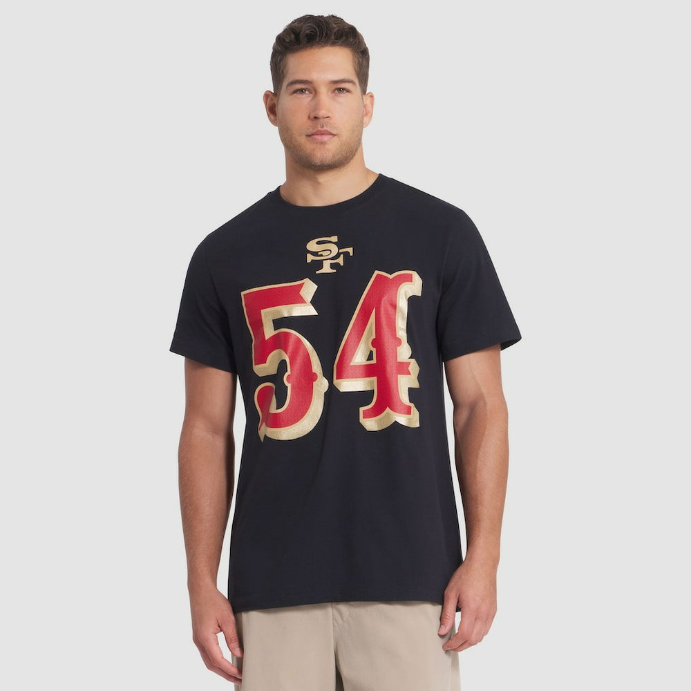 Fred Warner San Francisco 49ers 2025 Rivalries Collection Player Name & Number T-Shirt - Black | Nike discount