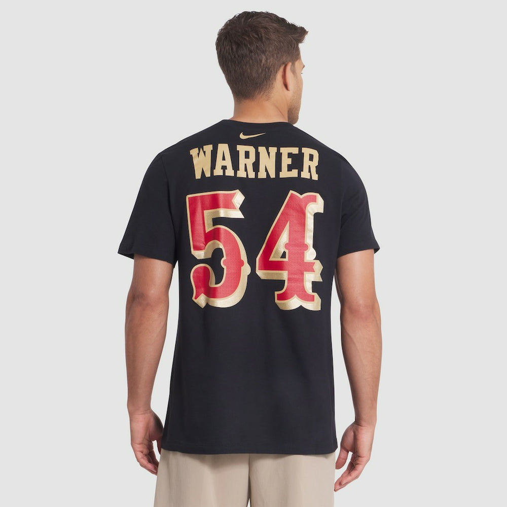 Fred Warner San Francisco 49ers 2025 Rivalries Collection Player Name & Number T-Shirt - Black | Nike discount
