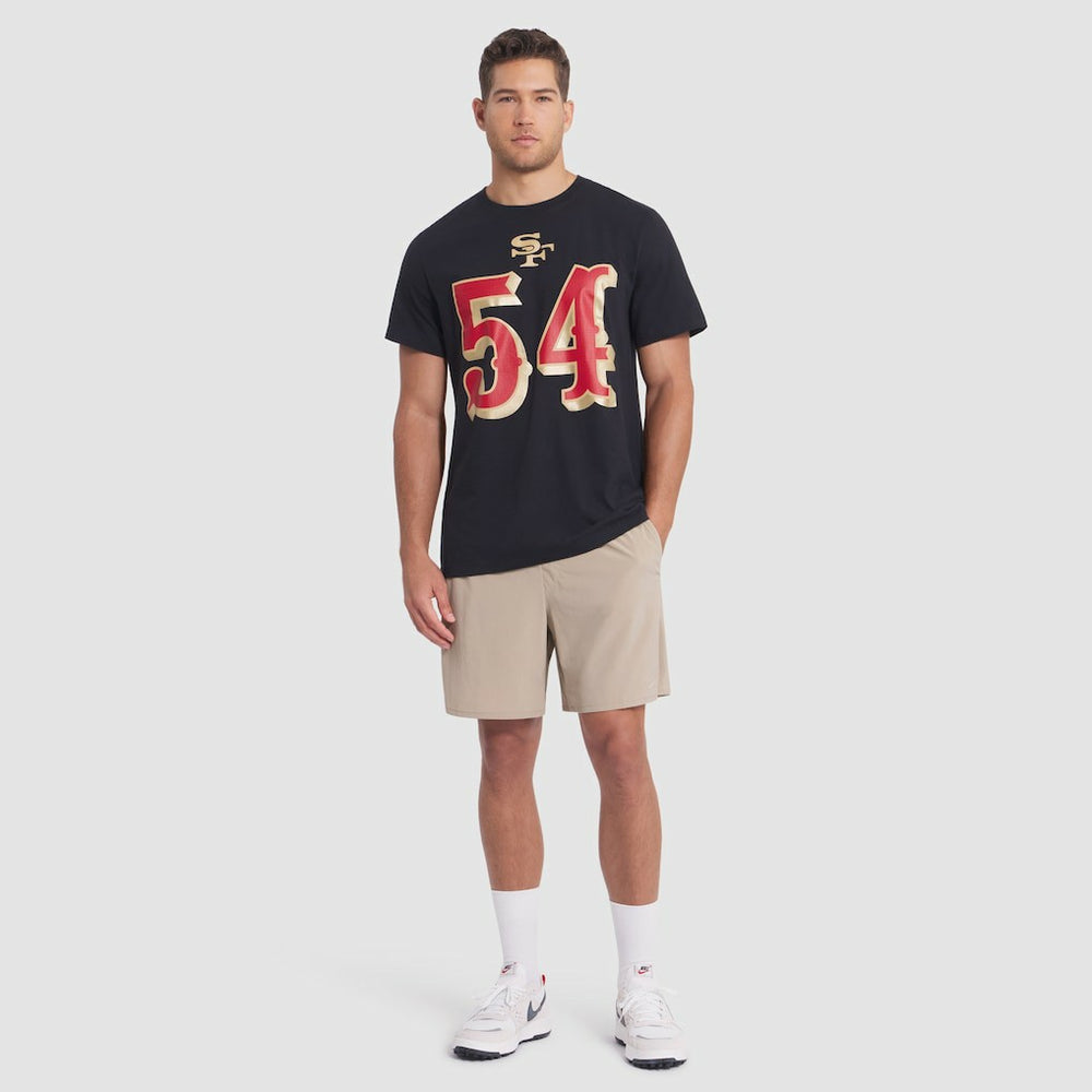 Fred Warner San Francisco 49ers 2025 Rivalries Collection Player Name & Number T-Shirt - Black | Nike discount
