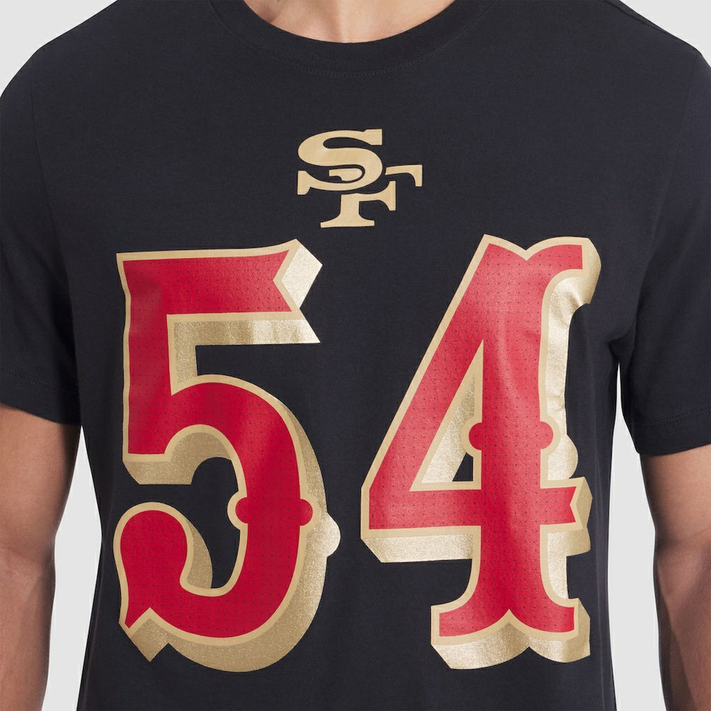 Fred Warner San Francisco 49ers 2025 Rivalries Collection Player Name & Number T-Shirt - Black | Nike discount