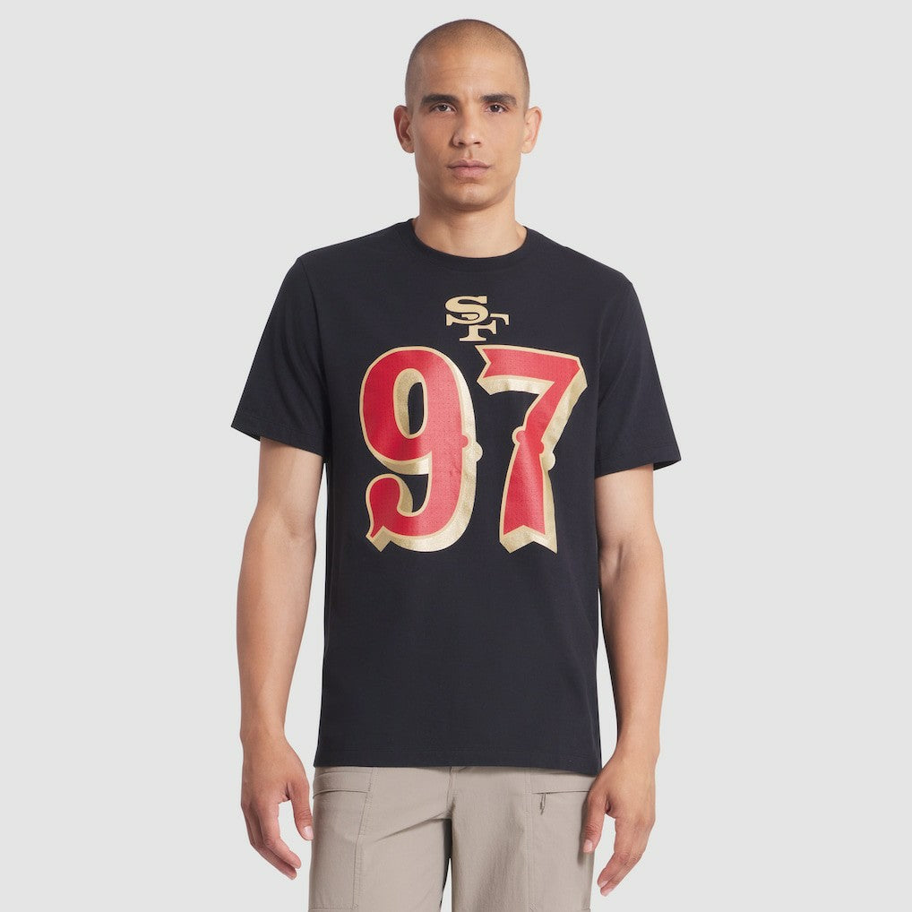 Nick Bosa San Francisco 49ers 2025 Rivalries Collection Player Name & Number T-Shirt - Black | Nike cheap