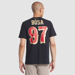 Nick Bosa San Francisco 49ers 2025 Rivalries Collection Player Name & Number T-Shirt - Black | Nike cheap