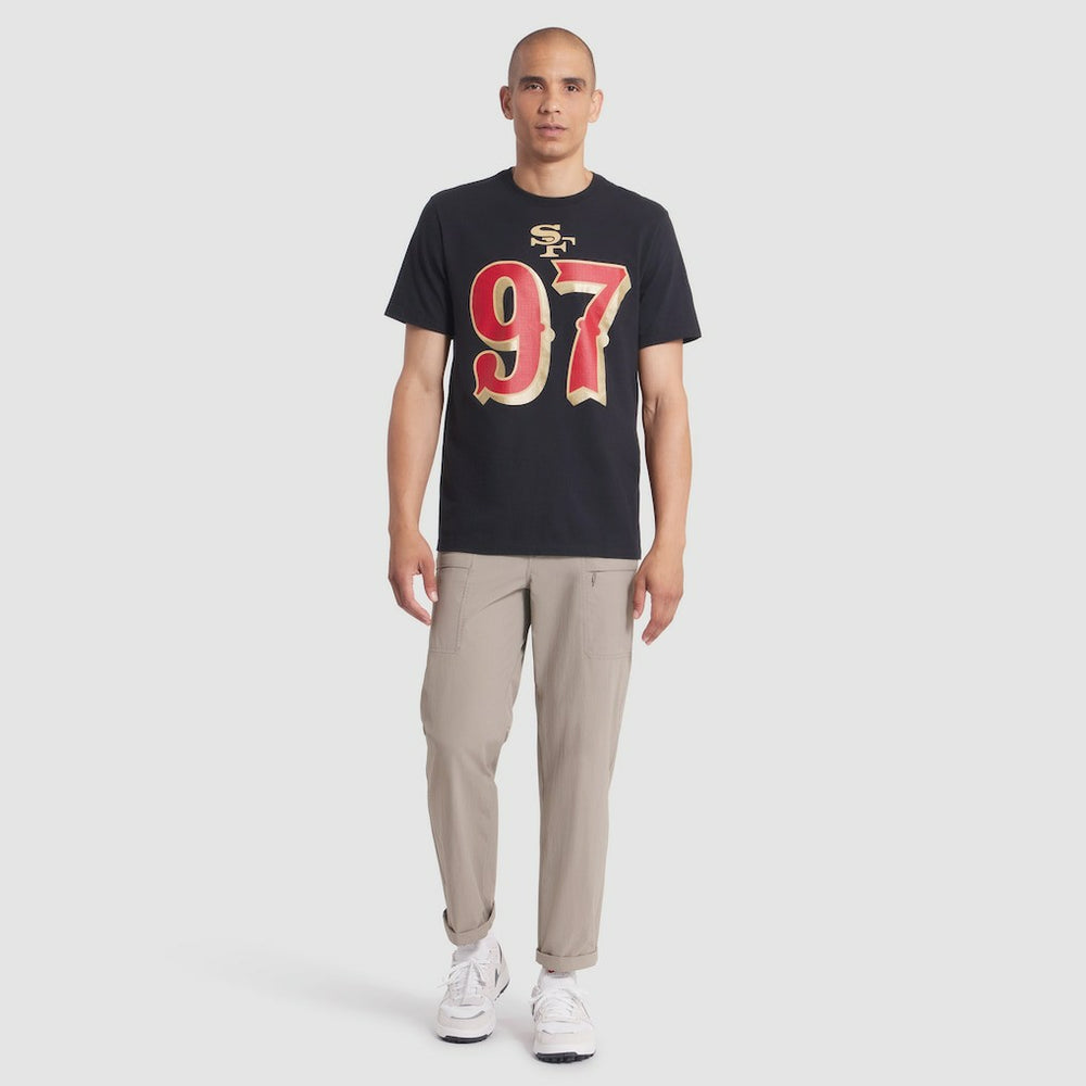 Nick Bosa San Francisco 49ers 2025 Rivalries Collection Player Name & Number T-Shirt - Black | Nike cheap