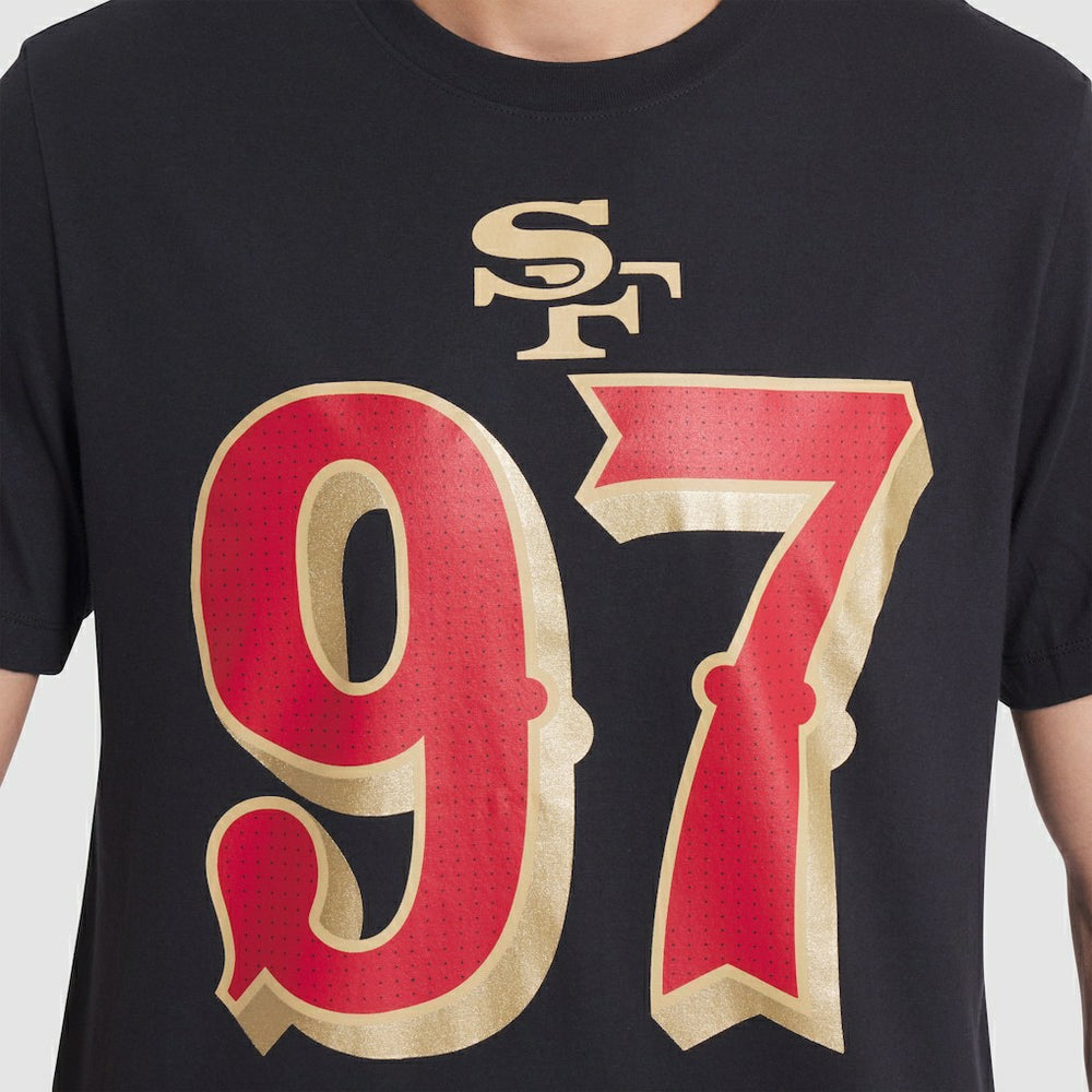 Nick Bosa San Francisco 49ers 2025 Rivalries Collection Player Name & Number T-Shirt - Black | Nike cheap