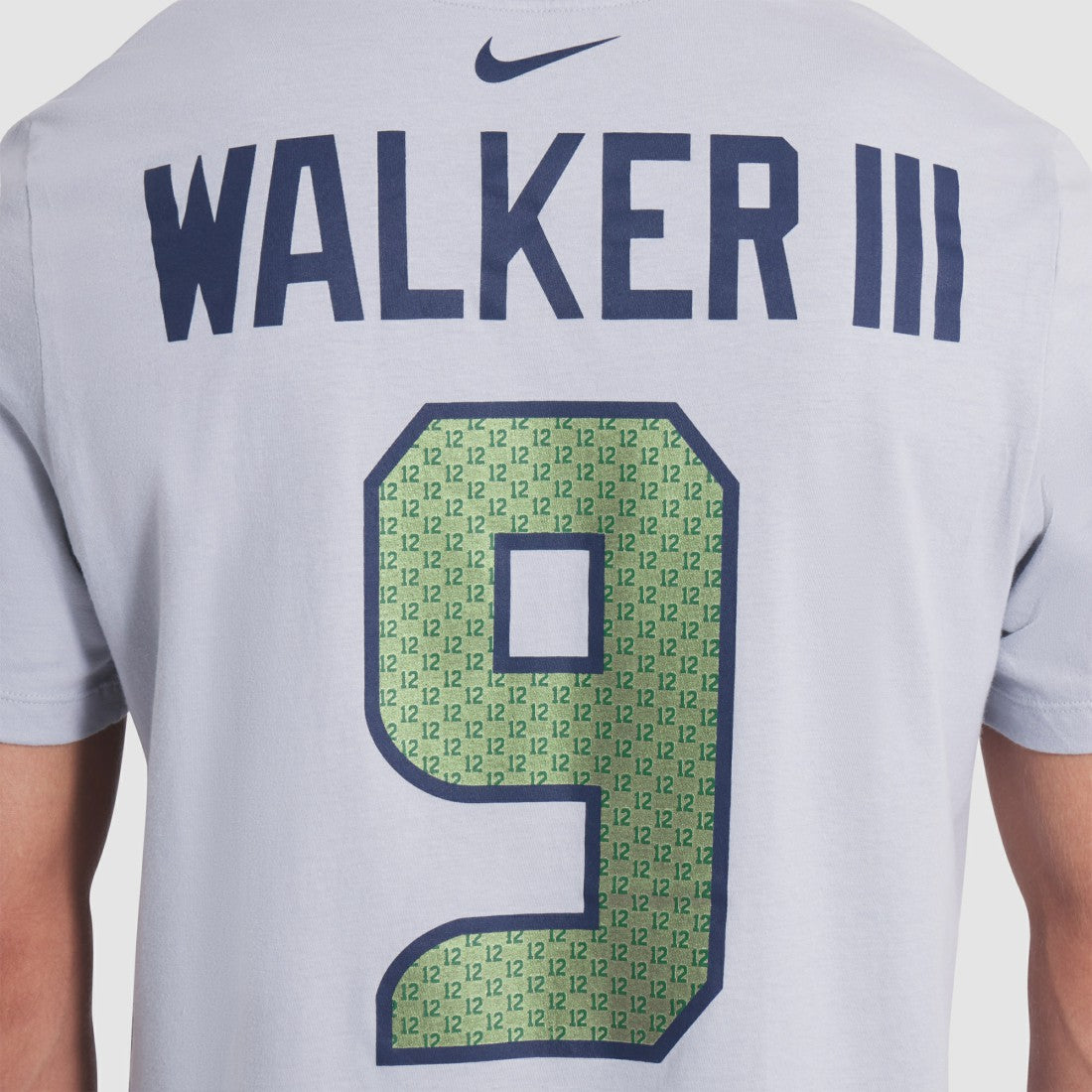Kenneth Walker III Seattle Seahawks 2025 Rivalries Collection Player Name & Number T-Shirt - Wolf Gray | Nike discount