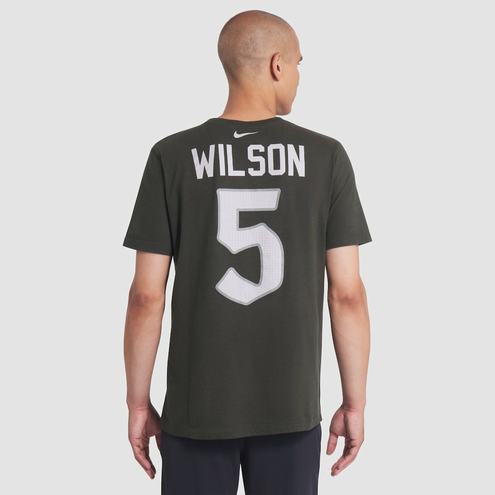 Garrett Wilson New York Jets 2025 Rivalries Collection Player Name & Number T-Shirt - Gotham Green | Nike sale