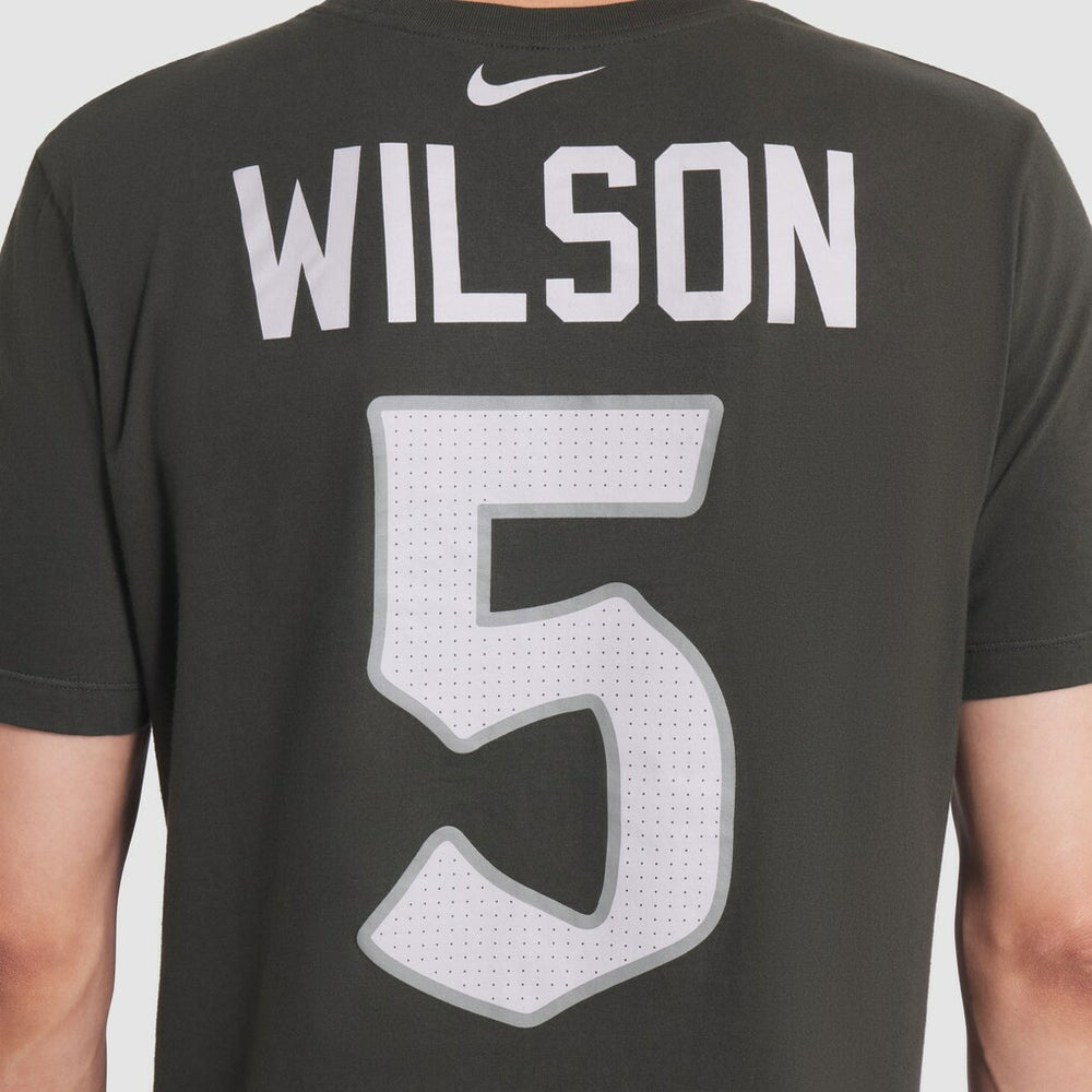 Garrett Wilson New York Jets 2025 Rivalries Collection Player Name & Number T-Shirt - Gotham Green | Nike sale
