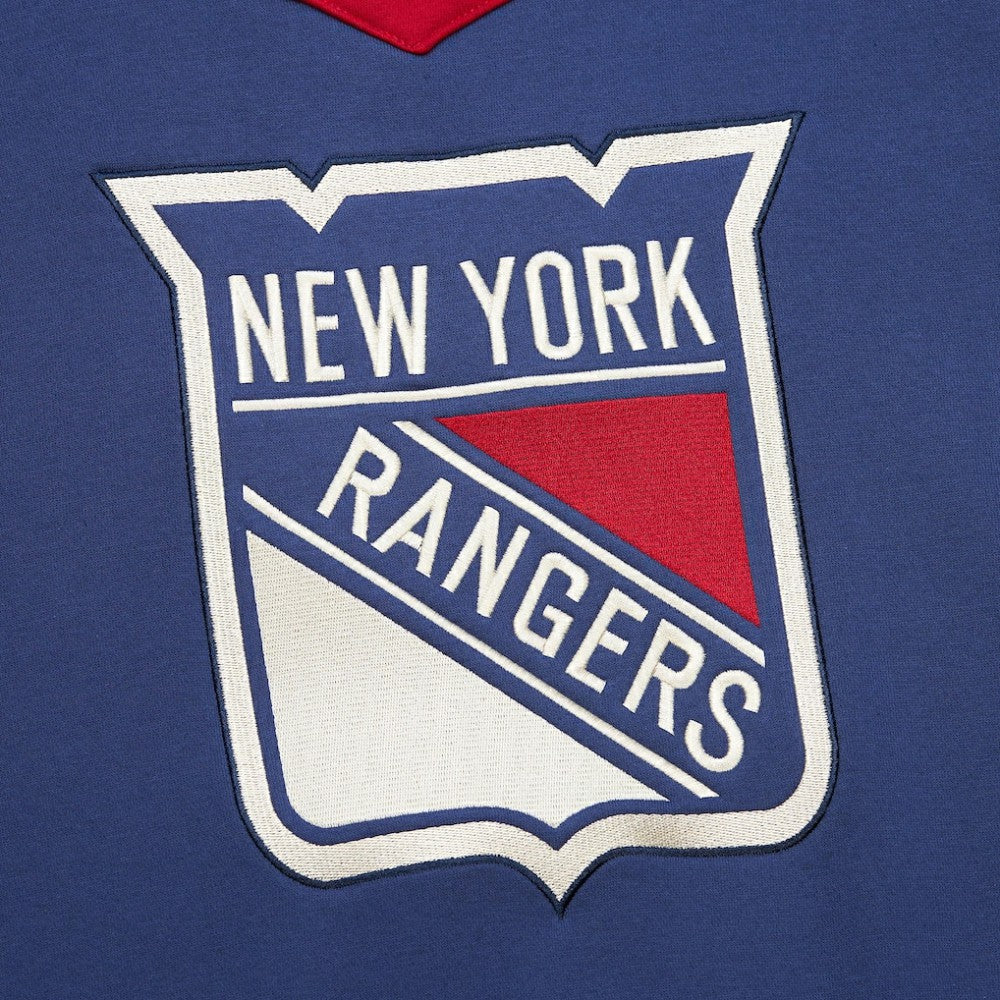 New York Rangers Heritage Lace-Up Pullover Sweatshirt Royal