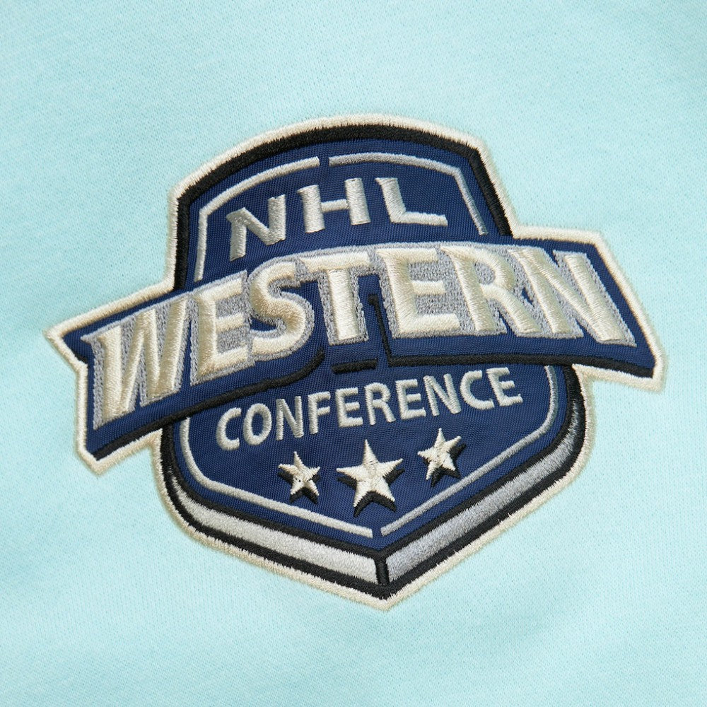 Seattle Kraken Heritage Lace-Up Pullover Sweatshirt Light Blue