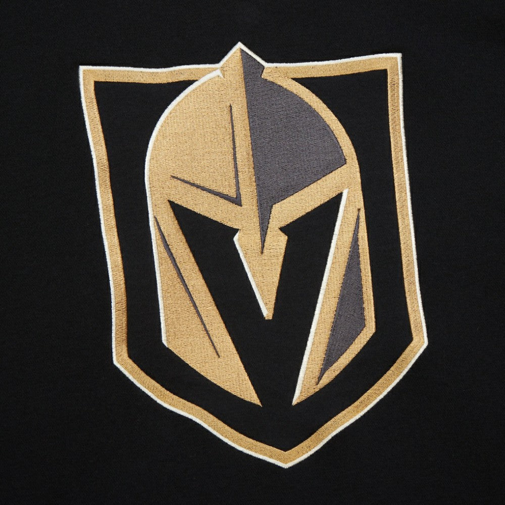 Vegas Golden Knights Heritage Lace-Up Pullover Sweatshirt Black