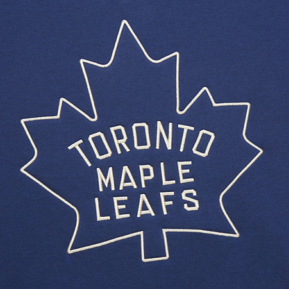 Toronto Maple Leafs Heritage Lace-Up Pullover Sweatshirt Blue