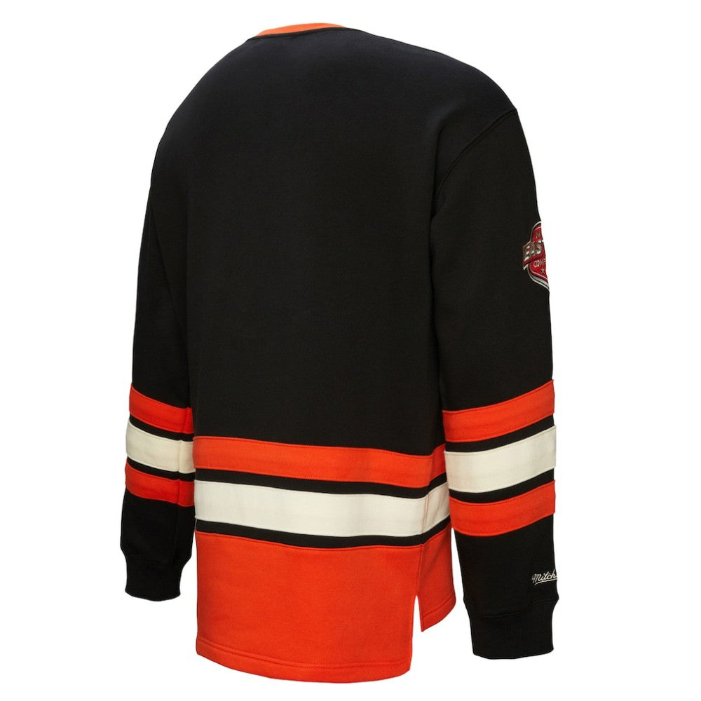 Philadelphia Flyers Heritage Lace-Up Pullover Sweatshirt Black