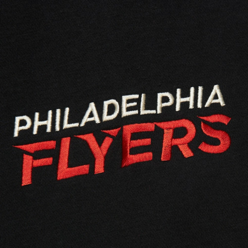 Philadelphia Flyers Heritage Lace-Up Pullover Sweatshirt Black