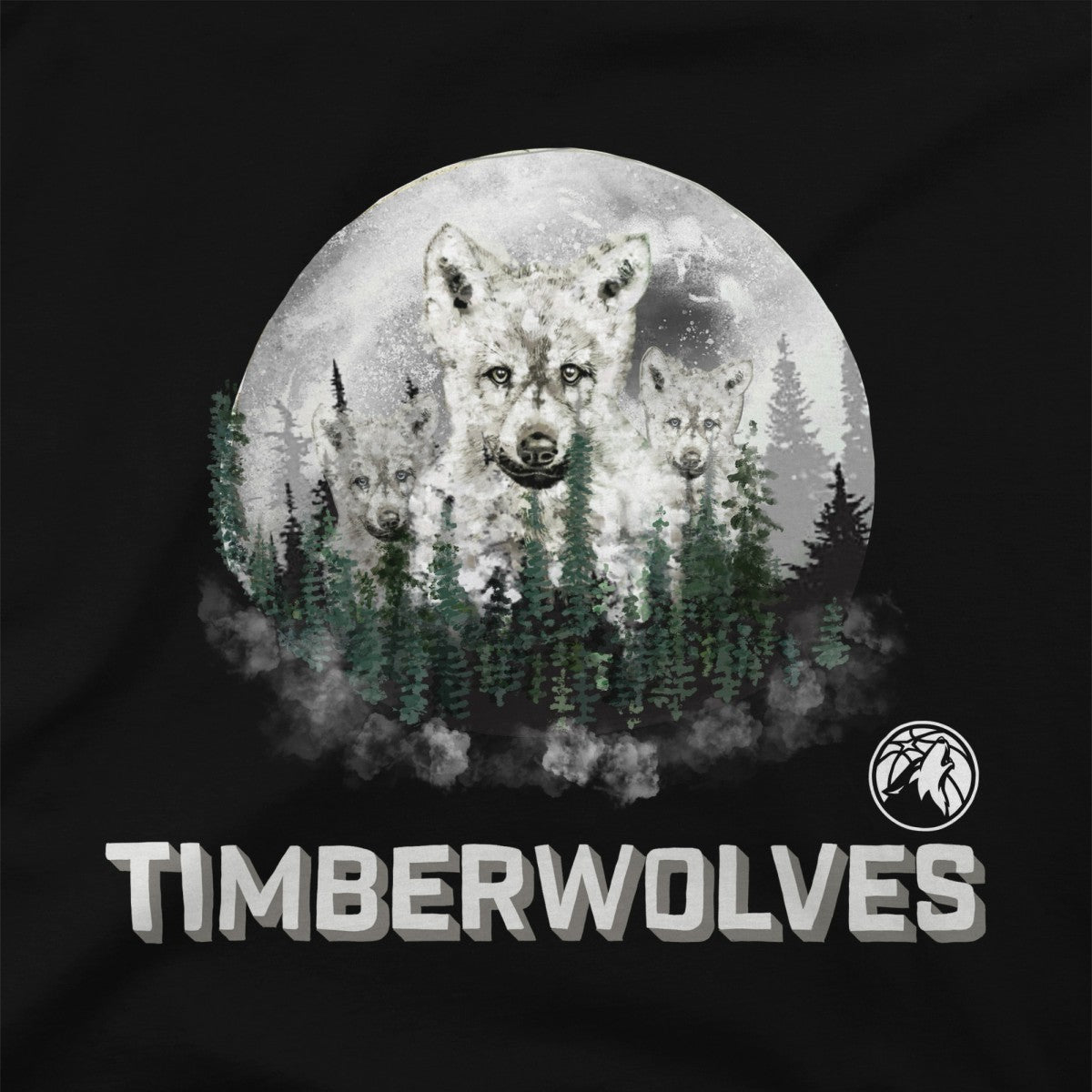 Minnesota Timberwolves Stadium Essentials Youth Mascot T-Shirt - Black outlet