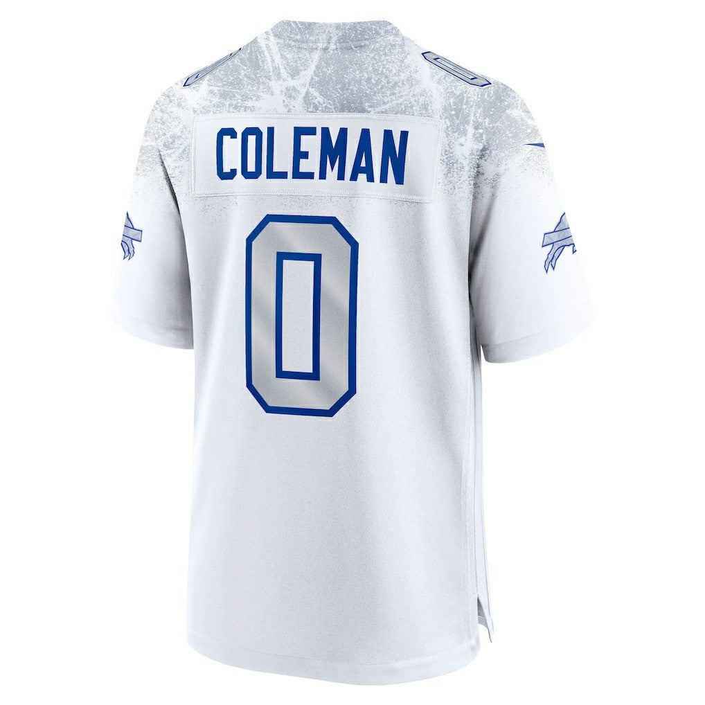 Keon Coleman Buffalo Bills 2025 Rivalries Collection Game Jersey - White | Nike discount