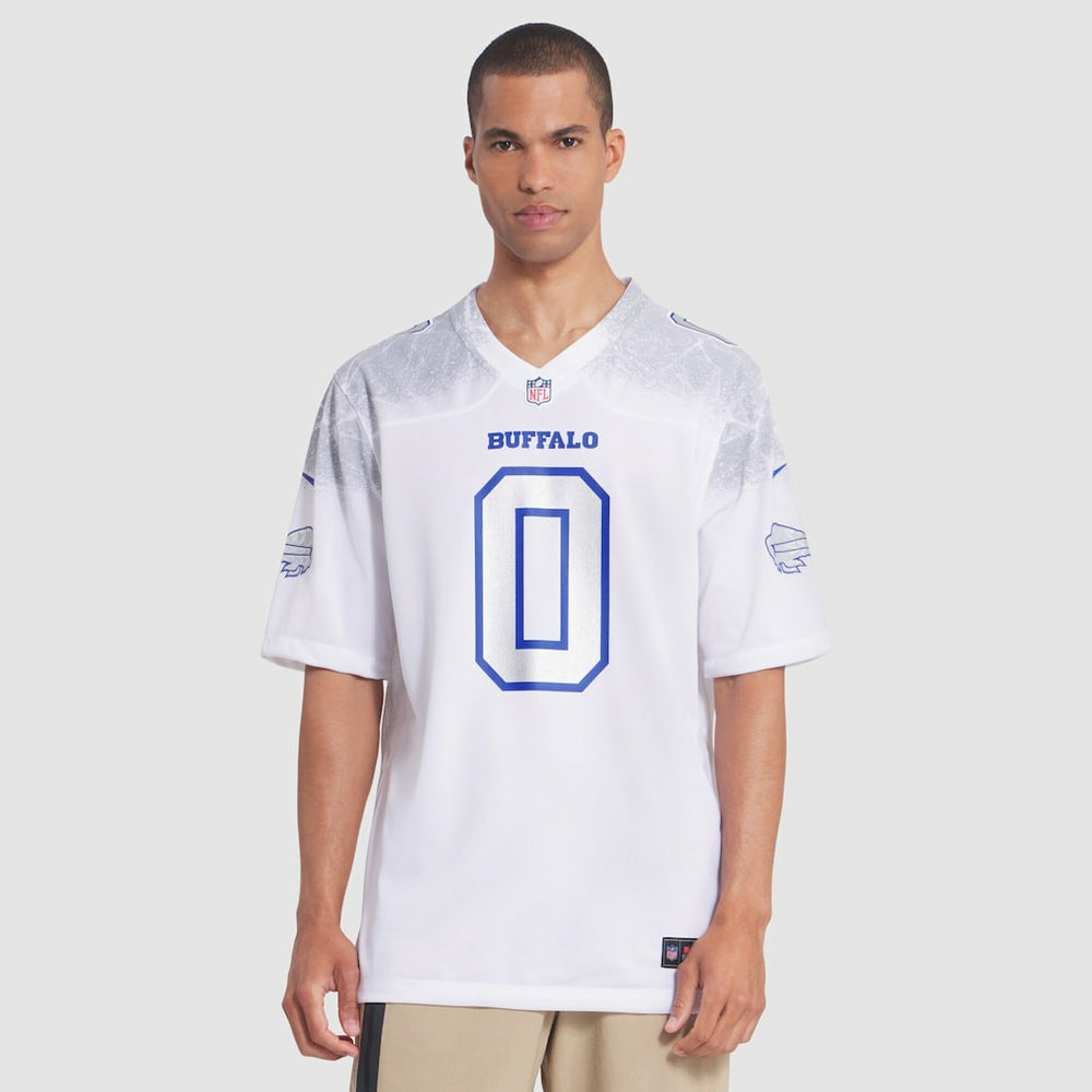 Keon Coleman Buffalo Bills 2025 Rivalries Collection Game Jersey - White | Nike discount