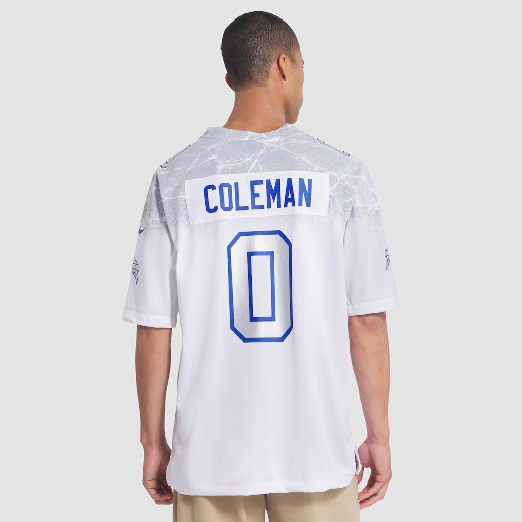Keon Coleman Buffalo Bills 2025 Rivalries Collection Game Jersey - White | Nike discount