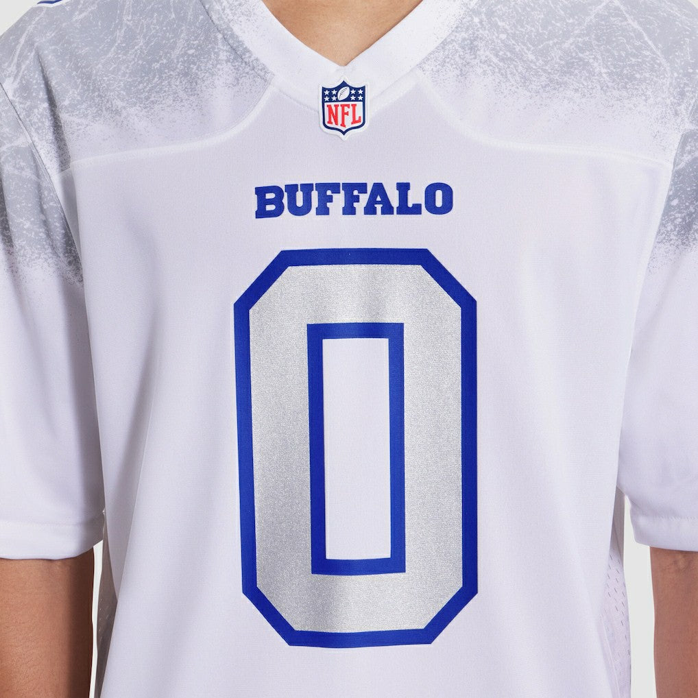 Keon Coleman Buffalo Bills 2025 Rivalries Collection Game Jersey - White | Nike discount
