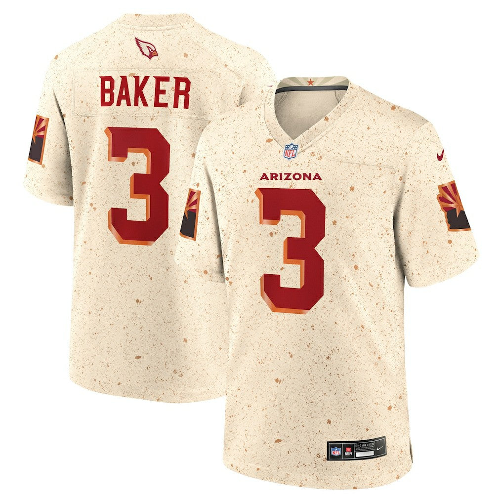 Budda Baker Arizona Cardinals 2025 Rivalries Collection Game Jersey - Natural | Nike for sale