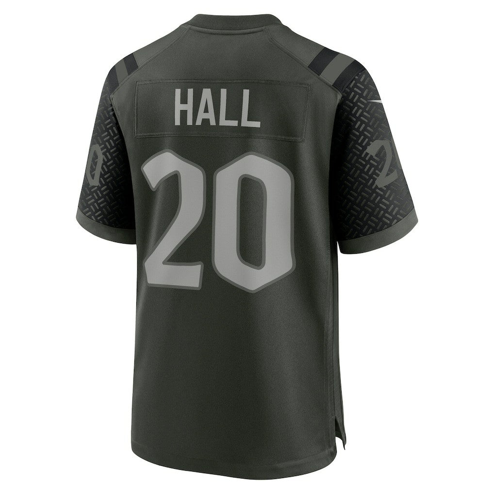 Breece Hall New York Jets 2025 Rivalries Collection Game Jersey - Gotham Green | Nike on sale